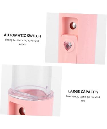 MUSISALY 1pc Humidifier Face Sprayer USB Makeup Device Handheld Spray Device Face Steamer Mini Pink Abs - Buy Online on SooperMarket.com