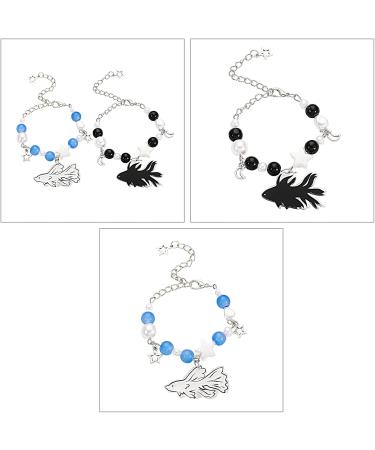 Oralgo's Adjustable Tropical Fish Bracelet & Star Charm Jewelry Gift Set for Women - Unique 2-Part Design - Buy Online on SooperMarket.com