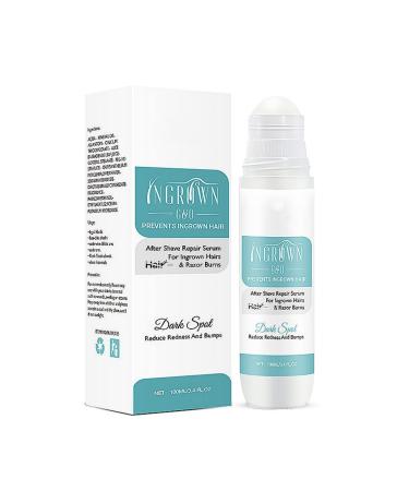 Ingrowns Hair Serum Gentle Nourishing Rollon Repair Serum for Men Women Razor Bumps and Razor Burns Perfect for Intimate Hair Removal and Shaving(100ml)