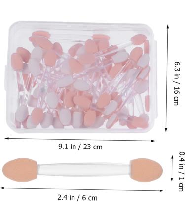 Angoily 5 boxes Brush Non Cosmetic Applicator Double-end Shadow Stick Ended Makeup Disposable Sides - Buy Online on SooperMarket.com