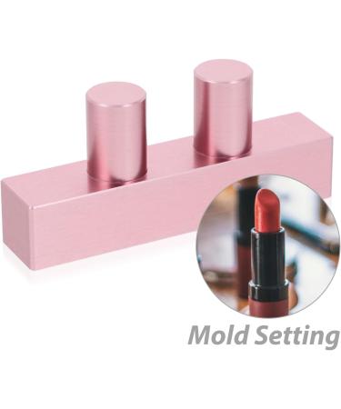 NOLITOY DIY Lipstick Mold | Aluminum Alloy Silicone Tool for Homemade Lipstick & Lip Balm Maker - Buy Online on SooperMarket.com