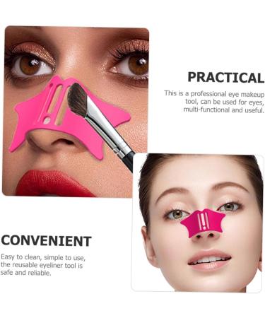 Didiseaon Eyeliner Aids Eyeshadow Eyeliner Stencil Eyeliner Tool for Women Makeup Tools Third Gear - Buy Online on SooperMarket.com