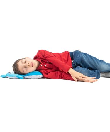 BenBat Kids Travel Neck Pillow for 1-4 Years | Comfortable Headrest for Car Flights & Trips (Blue Shark) - Buy Online on SooperMarket.com