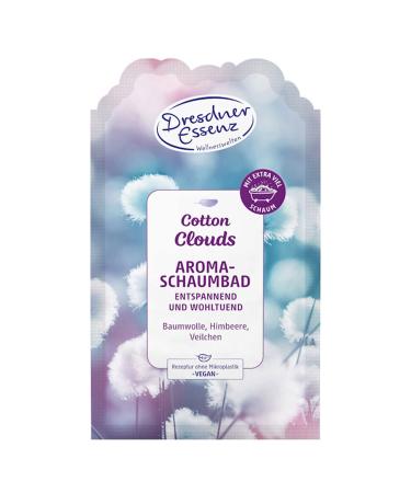 Dresdner Essenz Bubble Bath Cotton Clouds 40 ml Bath Additive vegan