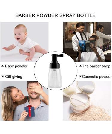 Barber Powder Bottle Spray - Refillable Hair Fiber Applicator for Salon and Home Use - Buy Online on SooperMarket.com