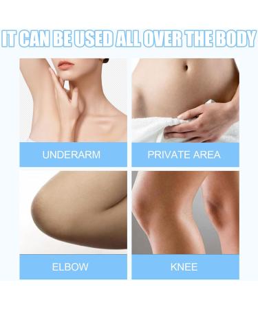 Underarm Whitening Cream Natural Armpit Whitening Cream Effective Body Skin Lightening & Brightening Cream for Knees Elbows Sensitive & Private Areas Whitens Nourishes Restores Skin - Buy Online on SooperMarket.com