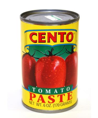 Cento Tomato Paste, 6 Ounce (Pack of 6) Tomato 6 Ounce (Pack of 6)