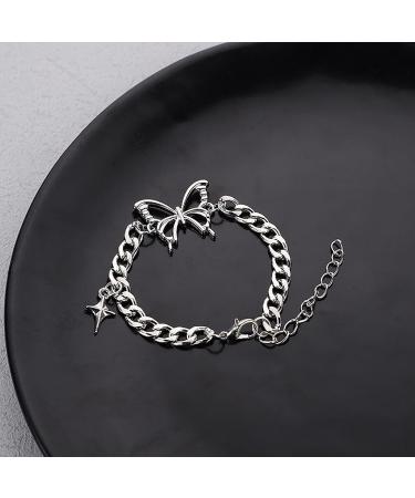 Shop Stylish OralGos Fashion Butterfly Bracelet - Adjustable Hand Chain Jewelry Gift for Family - Buy Online on SooperMarket.com
