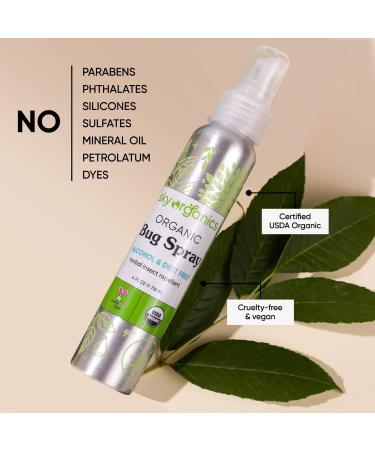 Sky Organics Organic Bug Spray - 4 fl oz (Natural Insect Repellent) - Buy Online on SooperMarket.com