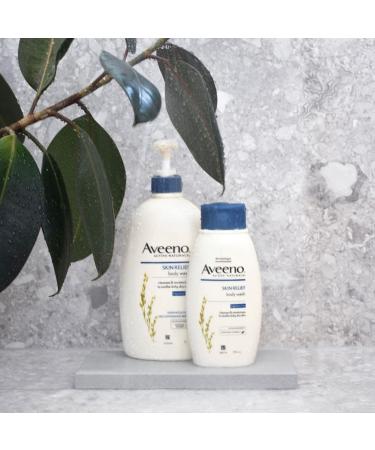 Aveeno Skin Relief Fragrance-Free Body Wash - 12 oz | Soothing & Hydrating - Buy Online on SooperMarket.com