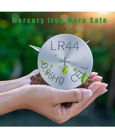 Buy L1154f Batteries - AG13 LR44 SR44 357 303 A76 | Long Lasting 1.5V Alkaline Coin Cell - 10 Pack for International Shipping - Buy Online on SooperMarket.com