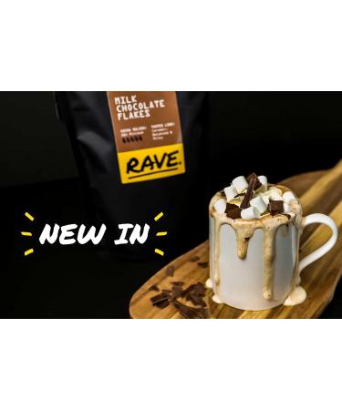 Rave Coffee Drinking Chocolate Flakes (White) - Buy Online on SooperMarket.com