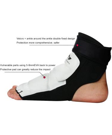 PassFeel Taekwondo Ankle Guards | Non-Slip Foot Protectors for Kickboxing & Boxing Training | Ankle Protection for Competitions - Buy Online on SooperMarket.com