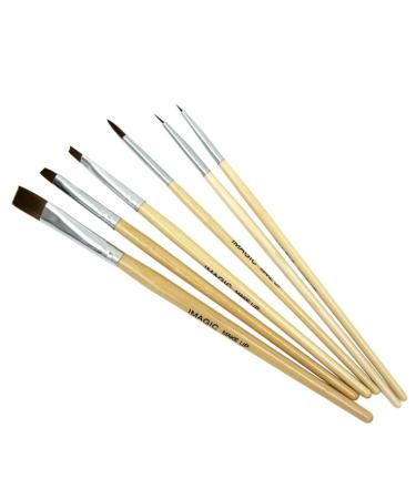6-Piece Makeup Brush Set for Face Eyes & Lips - Multifunctional Nylon Brushes for Beginners & Pros | International Shipping - Buy Online on SooperMarket.com