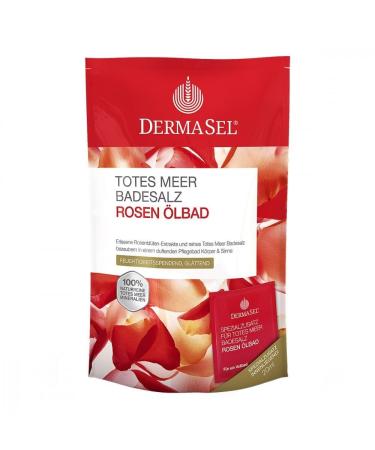 DERMASEL Dead Sea Bath Salt+Rose SPA 1 P