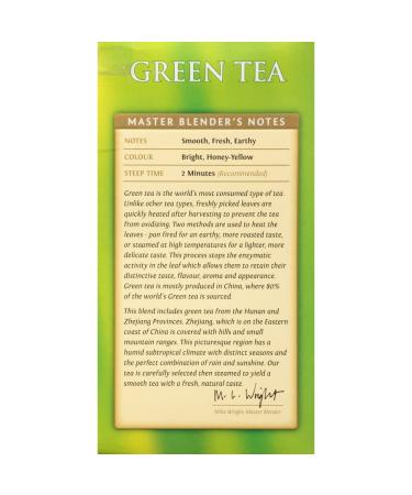 Twinings All Natural Green Tea Bags - 50 Count - Certified Kosher - Premium Quality - Buy Online on SooperMarket.com
