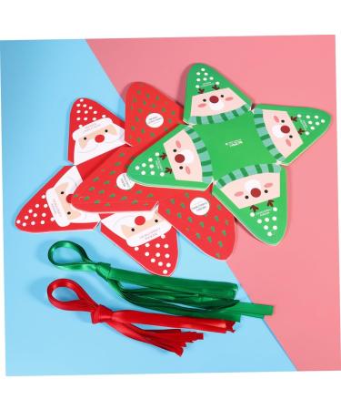 HOMSFOU 30pcs Box Party Favor Boxes Christmas Cookie Bags Christmas Container Christmas Treat Boxes Christmas Goodies Boxes Holiday Cardboard Boxes Xmas Gift Boxes Candy Packing Boxes - Buy Online on SooperMarket.com