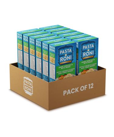 Pasta-Roni Angel Hair Pasta with Herbs Angel Hair Pasta in a Creamy Herb Sauce 136g (Pack of 12) Herbs Pack of 12