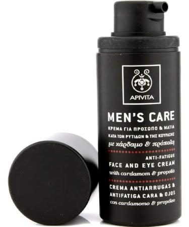 Apivita Men's Care Anti-Wrinkle Anti-Fatigue Face and Eye Cream with Cardamom & Propolis 50ml - Buy Online on SooperMarket.com
