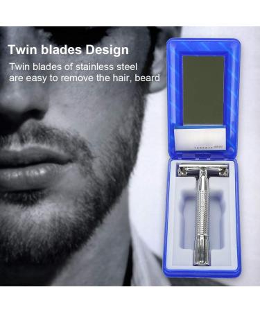 FILFEEL Manual for Men Classic Straight Double Beard Trimmer Safety Mens Beard Gift Dad Friend Workmates - Buy Online on SooperMarket.com
