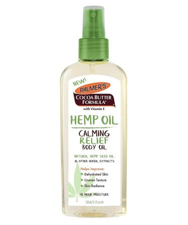 Palmers Cocoa Butter Hemp Oil Body Oil 5.1 Ounce (150ml) (Pack of 2) 5.1 Fl Oz (Pack of 2)