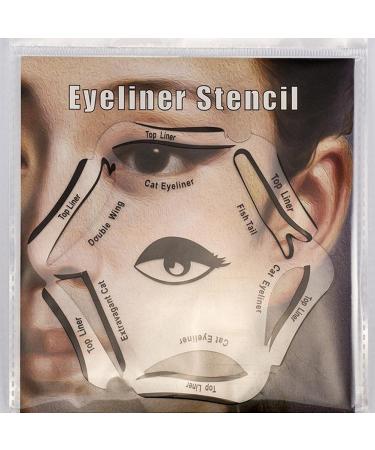 2 Pcs Eyeliner Stencils - Easy-to-Use Eyeliner Template Set - Buy Online on SooperMarket.com