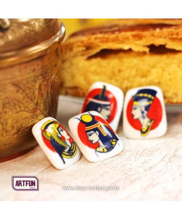 ArtFun Pack Epiphany 100 BEANS of Galette des Rois Au Fil du Nile - Feves des Rois Premium - Buy Online on SooperMarket.com
