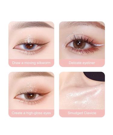 CHARMFORYOU Liquid Glitter Eyeshadow 2pcs Makeup Kit - Long Lasting Shimmer Eye Shadow Set for Women & Girls - Buy Online on SooperMarket.com