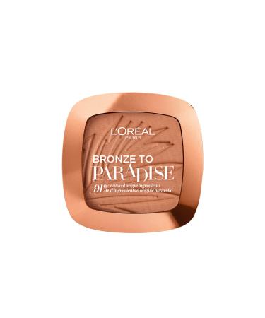 L'Or al Paris Bronze to Paradise 02 Baby One More Tan - Natural Powder Bronzer with Shimmer Particles | 9g | International Shipping Available - Buy Online on SooperMarket.com