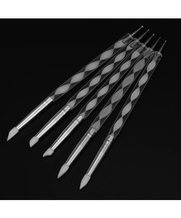 Buy Nail Painting Pen - Dual Ended Dotting Tool for Easy Nail Art | Perfect for Home & Salon Use (White) - Buy Online on SooperMarket.com