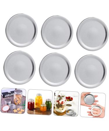 IMIKEYA 54pcs Mason Jar Lids Tinplate Solid Disc - Buy Online on SooperMarket.com