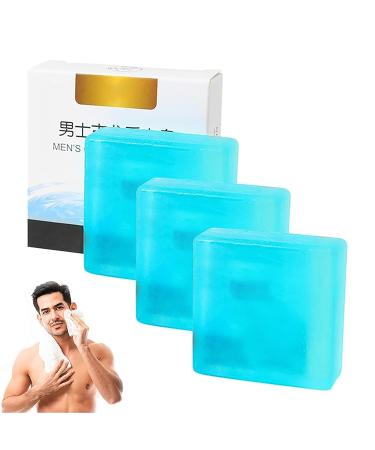 SuaveSplash Men's Essence Cologne Bar Men Cologne Essential Oil Soap Coast Soap All Natural Exfoliating Soap Bars Long Lasting Fragrance (3pcs)