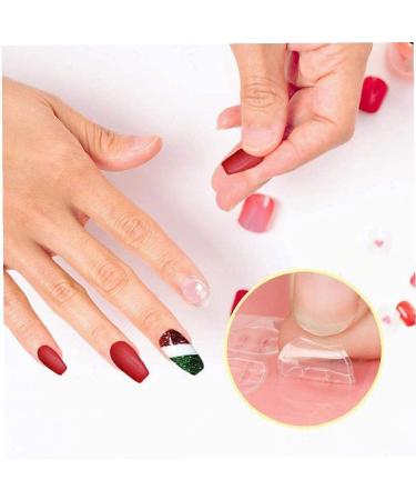 (240PCS) Double-Side Nail Adhesive Tabs Nail Jelly Double-Sided Adhesive Nail Glue Stickers 10 Sheets for Women Useful and Deft - Buy Online on SooperMarket.com