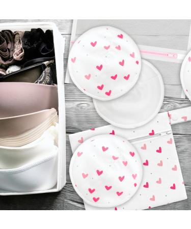 Ninja Mama Super Soft Bamboo Breast Pads - Reusable Nursing Pads for Breastfeeding 14 Pack - Washable Nipple Pads for Leaking Milk - Buy Online on SooperMarket.com