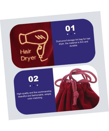 Baluue 4pcs Storage Bag Travel Organizer Bags Hair Dryer Receive Bag Large Drawstring Pouch Fabric - Buy Online on SooperMarket.com