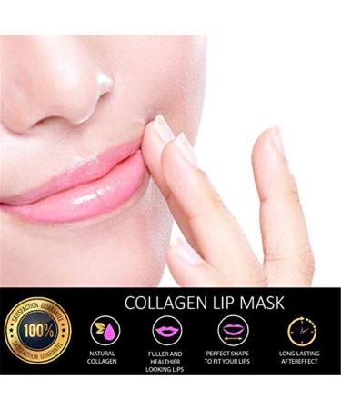 VERONNI 24K Gold Lip Mask - Hydrating Lip Plumper with 30 Patches for Smoother, Firmer Lips - Moisturizing and Nourishing Formula to Minimize Fine Lines - Buy Online on SooperMarket.com