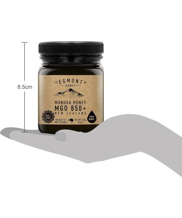 Egmont Honey Manuka Honey 850+ MGO Original from New Zealand | 100% Pure & Certified (250 gr) - Buy Online on SooperMarket.com