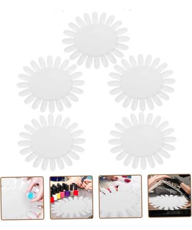 minkissy 1 Nail Gel Polish Nail Polish Display Wheel Nail Art Display Wheel Nail Gel Color Card Nail Art Display Board Nail Polish Rack Nail Art Tips Ribbon Sun Flower Manicure - Buy Online on SooperMarket.com