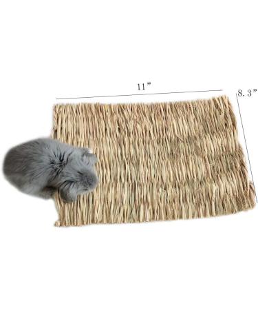 REFURBISHHOUSEÂ Rabbit Mat Grass Mats For Rabbits Safe & Edible Rabbit Mats For Cages Bunny Chew Toys For Rabbits - Buy Online on SooperMarket.com