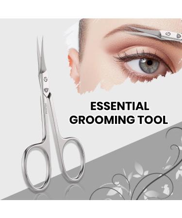 KAMICURE Extra Fine Curved Cuticle Scissors - Multi Purpose Manicure & Pedicure Tool for Men and Women | Thin Nail & Cuticle Trimming Scissors for Professional Use - Buy Online on SooperMarket.com