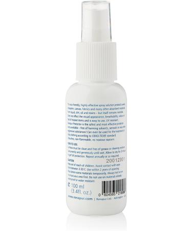 Renapur Suede Nubuck Fabric Waterproofing/Stain Protection 100ml - Eco-Friendly & Non-Toxic for Shoes, Boots, Trainers, and Clothing - Buy Online on SooperMarket.com