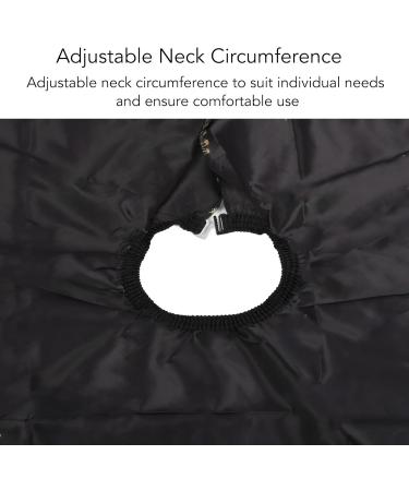 Lightweight Waterproof Hair Cutting Cape | Adjustable Barber Cape for Hairdresser Styling | Large Coverage Area - Buy Online on SooperMarket.com