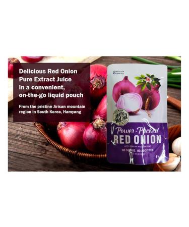 Hamyang Red Onion Extract Juice - 100% Organic Antioxidant for Digestive Health, Blood Sugar, and Healthy Heart - Buy Online on SooperMarket.com