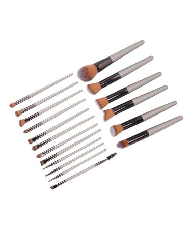 Premium 18-Piece Makeup Brush Set - Soft Powder Cosmetic Applicators for Eyeshadow Blush & Eyelashes | International Shipping Available - Buy Online on SooperMarket.com
