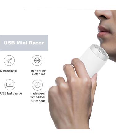 Men's Electric Shaver - Rechargeable USB Razor for Travel | Powerful Portable Beard Trimmer - Buy Online on SooperMarket.com