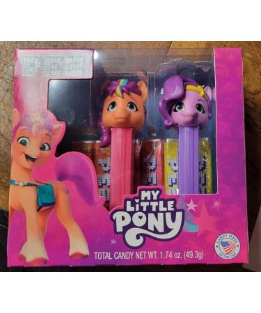 PEZ My Little Pony Gift Set 2x Dispenser + 6 Refills - USA