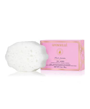 Spongell Pedi-Buffer - Cleanse Exfoliate & Polish Feet - French Lavender