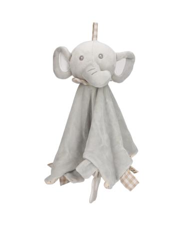 Stuffed Animals Security Blanket  Baby Elephant Teething Dolls Elephant Teething Teether Blanket Soft Infant Security Blanket