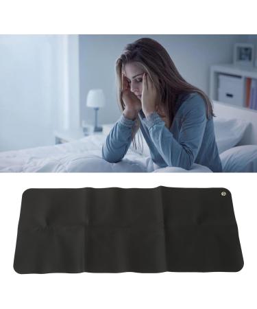 Large Black Grounding Mat for Pain Relief & Improved Sleep - Durable Anti-Static Design for Older Feet - Buy Online on SooperMarket.com
