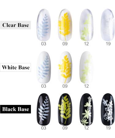 4 Colors Nail Polish Set Stamping Polish Detailed Painting Plastic Bottle Colourful Pigment Nail Art DIY Manicure Design Drawing Tool 10ml (4P-13) - Buy Online on SooperMarket.com